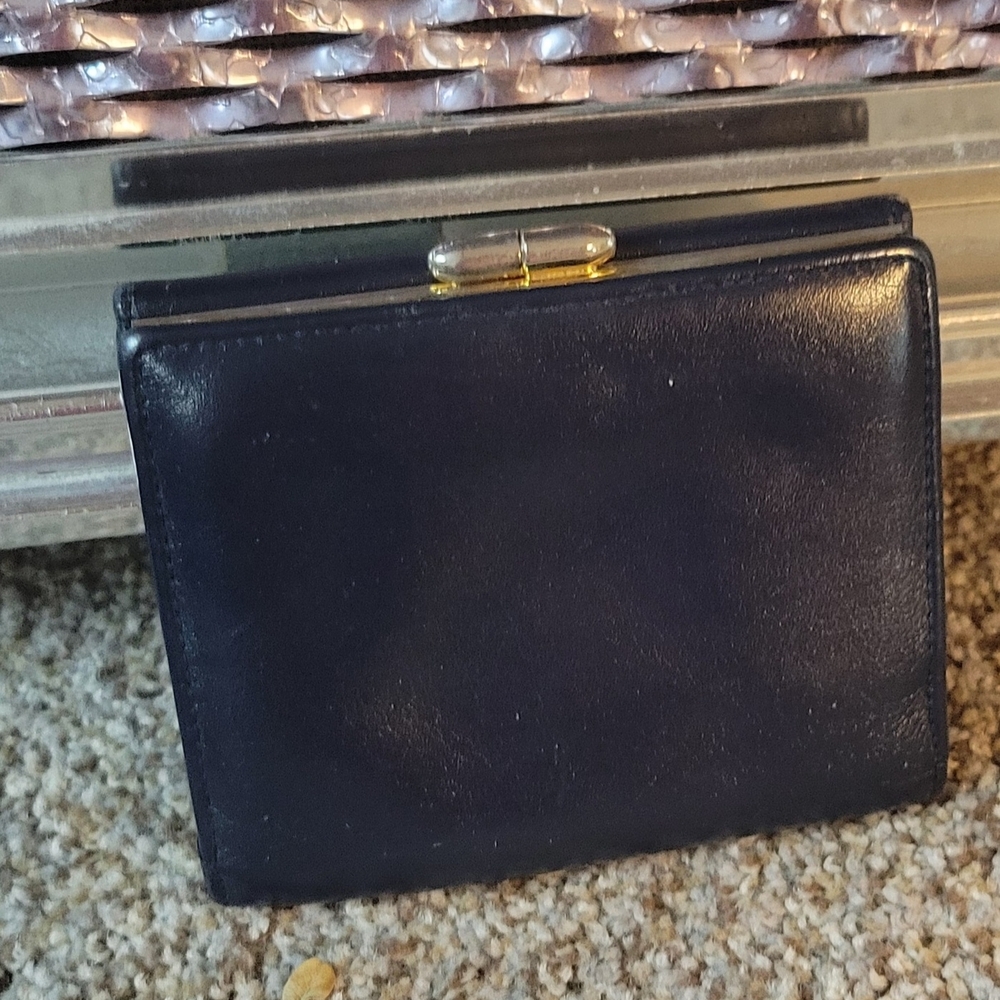 Dior Black Leather Wallet - Picture 2 of 6